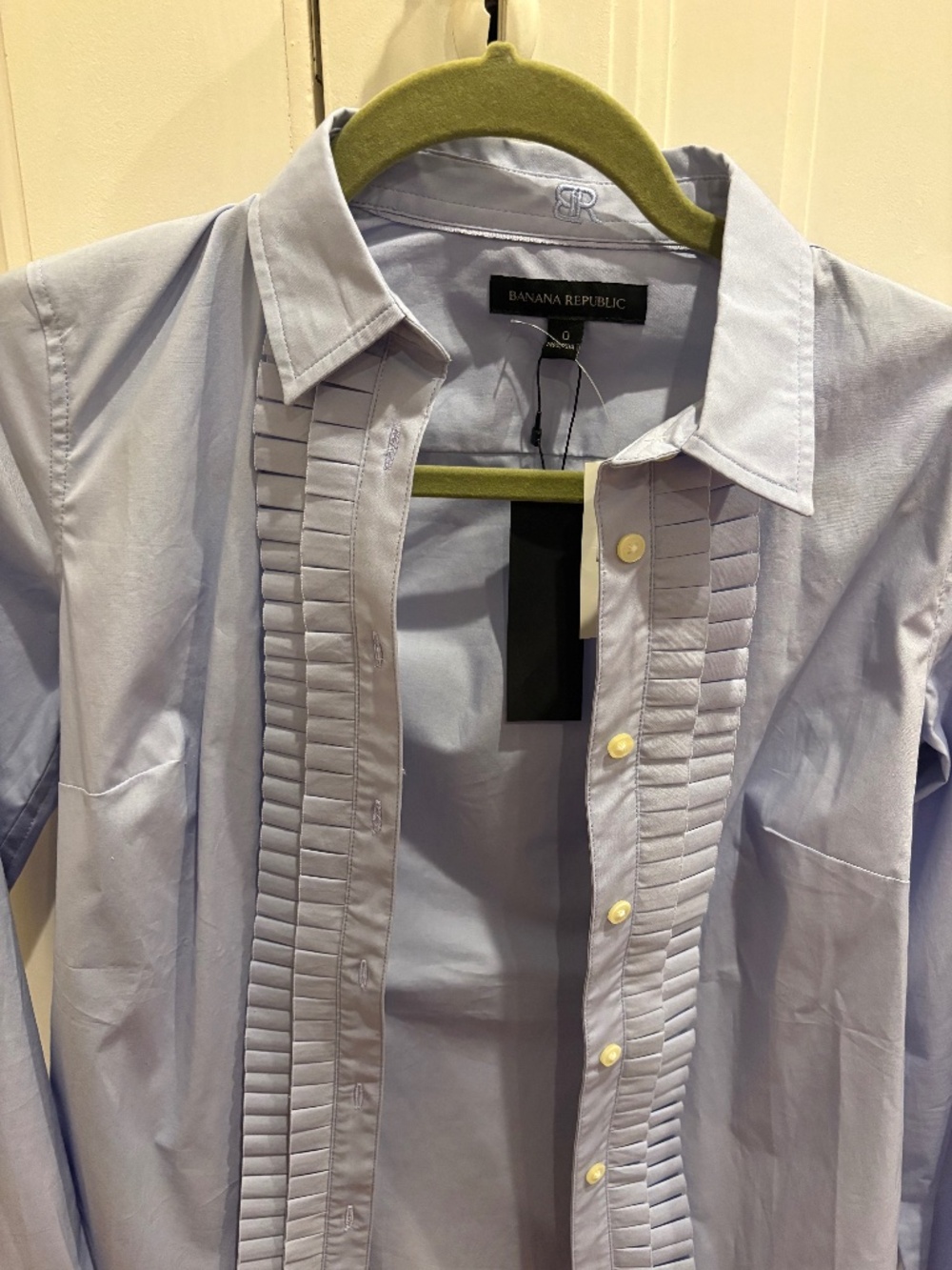 Banana republic long sleeve shirt size 0